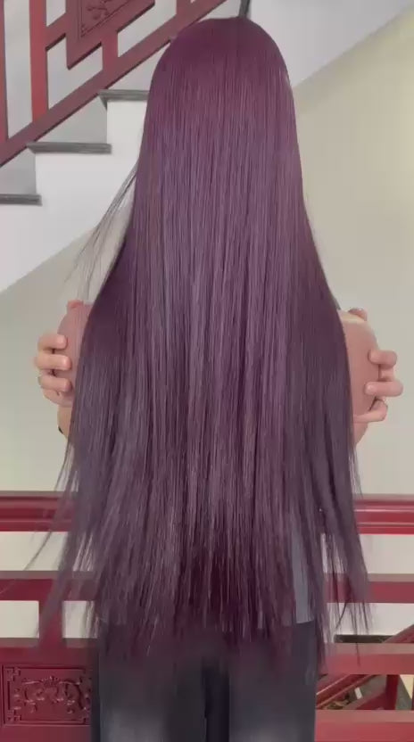 Single Donor Bone Straight Wig | 2x6 Kim K Closure